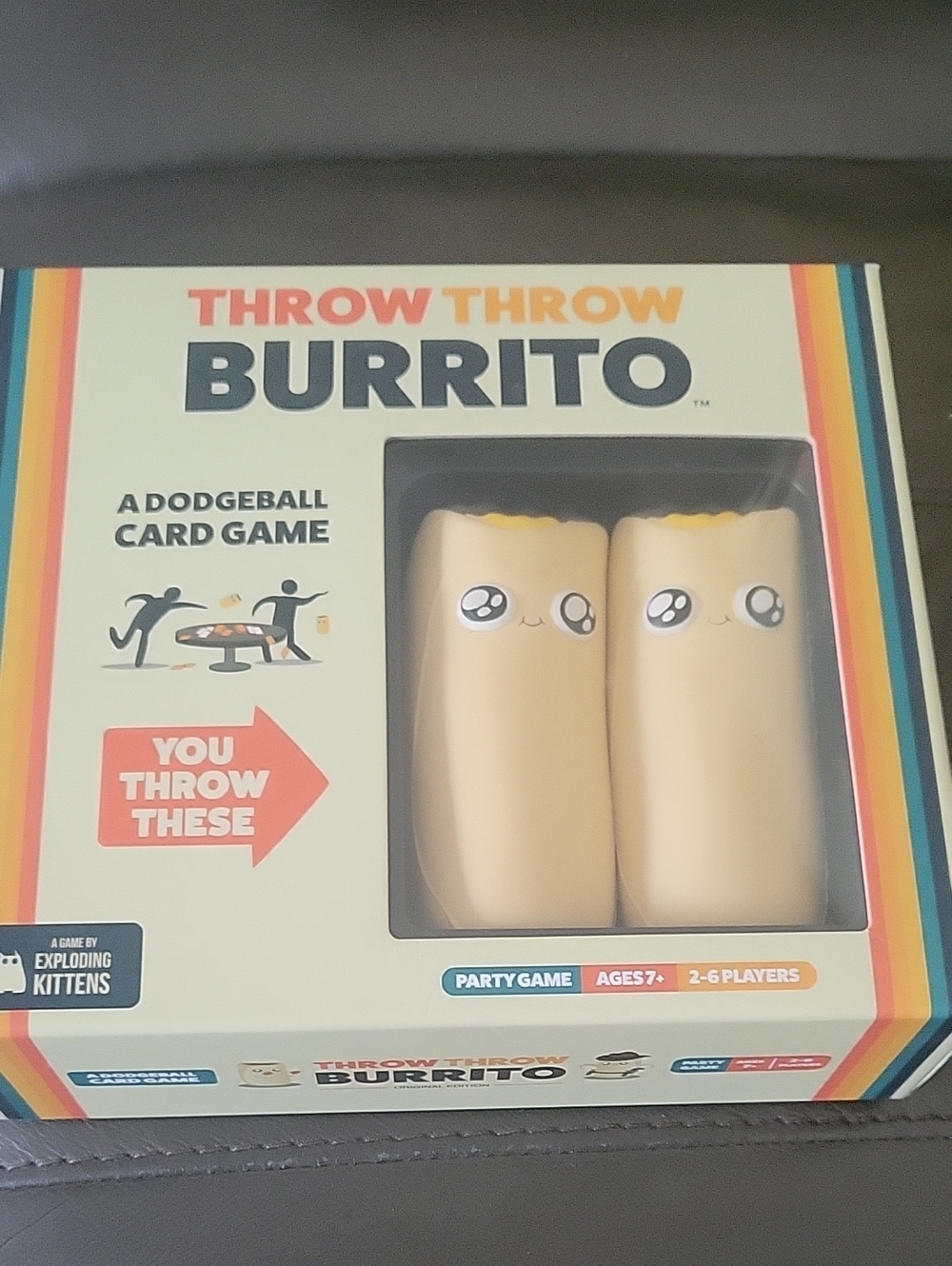 Throw Throw Burrito Party Game by Exploding Kittens